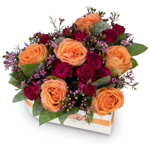 Flower box od roses